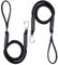 Bungee Boat Dock Line mit Edelstahl Clip, Festmacherseil, Bungee Seil, PWC Dockline Bootszubehör, Perfekt für Jetski, Boote, Kajak, Ponton, Kanu, Wave Runner 2 Pack.(Schwarz II)
