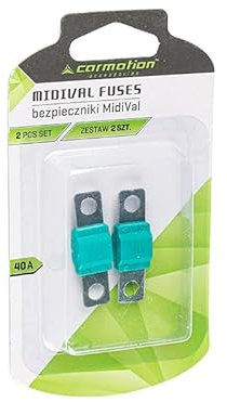 Midi Streifensicherung 2 Stück 40A Midival Sicherungen Hochstromsicherung Schraubsicherung KfZ