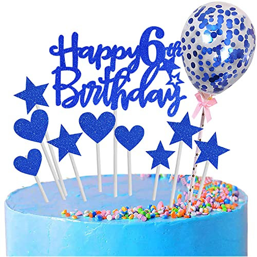 Zayin Personalised Happy (6 year old, Royal Blue)