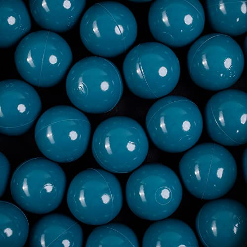 H&F Heimtextilien 500 Bälle für Bällebad Ø 7 cm – Grün Plastikbälle für Kinder & Babys – Weiche & langlebige Spielbälle – BPA-frei & schadstofffrei – Perfekt für Spielzelt, Hüpfburg & Garten