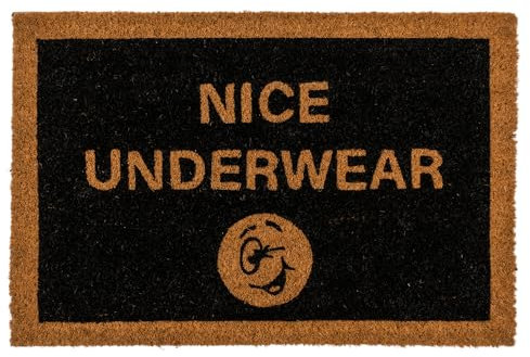 Out of the blue Fußmatte, Nice Underwear, ca. 60 x 40 cm, mit Headercard zum Aufhängen