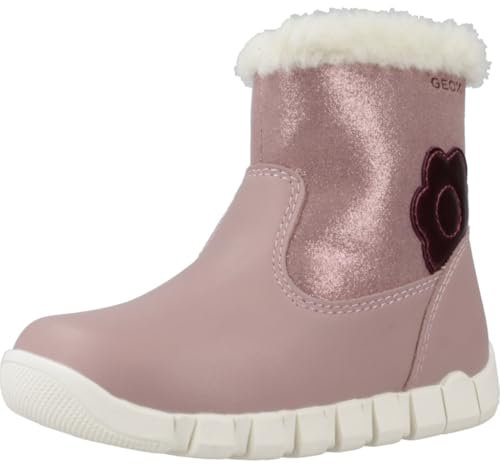 Geox B IUPIDOO Girl B, Stivaletto Bambina, Antique Rose/Prune, 25 EU