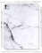 IMMOENUC - Tablet Skin Sticker for 2024 iPad Pro M4 13 inch A2925/A2926 Back Decals Protector Film Anti-Scratch Abrasion Resistant with Tablet Side Bezel Sticker + Pencil Pro Sticker（Marble Pattern）