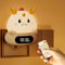 ONXE Wake Up Light Alarm Clock, MultiIn-one Cozy Dragon Silicone Lamp mit Fernbedienung, 3 Farben Dimmbares Nachtlicht für Schlafzimmer, Schlummer, Schlafhilfe, Jungen und Mädchen(Gelb)