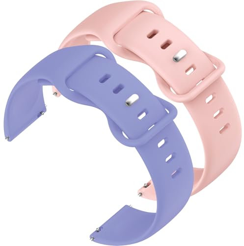 OUTPUTBT Cinturino in silicone da 12 mm, 14 mm, 18 mm, 19 mm, 20 mm, 22 mm, compatibile con Garmin Samsung Amazfit Huawei RUIMEN Smartwatch cinturino rapido per bambini, ragazza, ragazzo donna,