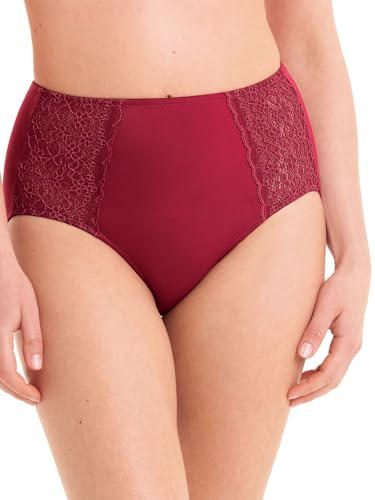Anita Havanna Taillenslip+ – Damen Taillenslip mit elastischer Spitze & weicher Elastikware – Hohe Passform, Komfortbund und weich Dehnbare Beinabschlüsse
