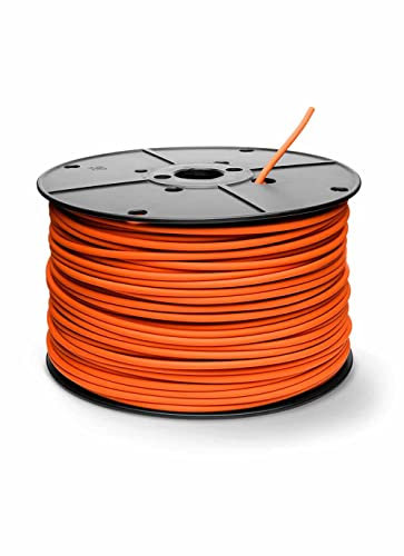 Premiumpreis® Câble de délimitation, universel, compatible avec les tondeuses robots tondeuses, robots à gazon, tondeuses automatiques de Husqvarna, Gardena, Worx, etc. Fil | Câble | Diamètre 2,7 mm