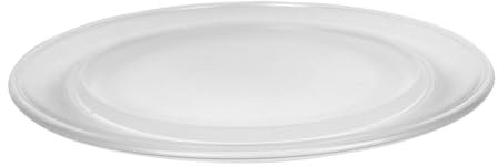 FUNNETOYU Mikrowellenteller Aus Dickem Glas 27cm Ersatz Drehteller Für Mikrowellen Glatte Mikrowellenplatte Zubehör