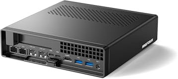 MINIS FORUM MS-01 Mini PC, Core i9-12900H Prozessor mit 14 Kernen/20 Threads bis zu 5,0 GHz, 32GB DDR5/1TB M.2 2280 NVME SSD, Mini-Desktop-Computer, HDMI/2 x USB4, 2x10G× SFP+, 2.5GRJ45x2