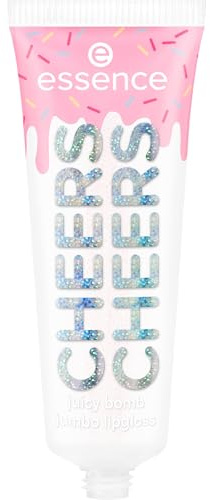 essence SAY IT WITH JUICY CHEERS juicy bomb jumbo lipgloss Nr. 02 30ml | Sofortiges Ergebnis, Lipgloss mit einem Aroma und einem dewy Finish