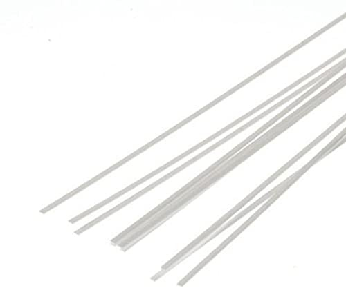 Evergreen Maßstab 1:87: Leisten, 350x0,3x0,8 mm, 10 Stück