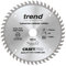 Trend Wood Circular Saw Blade, 160mm Diameter, 20mm Bore, 48 Teeth, 2.4mm Kerf, +5° Hook, TCT, Fine Finish, CSB/16048