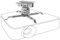 celexon universal Beamer-Decken-Halterung MultiCel1200S Silber | neigbarer & schwenkbarer Projektor-Halter mit 12 cm Deckenabstand | Tragkraft max. 25Kg