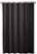 MAYTEX en Microfibre Rideau de Douche/Liner, Polyester, Noir, Shower Curtain Liner