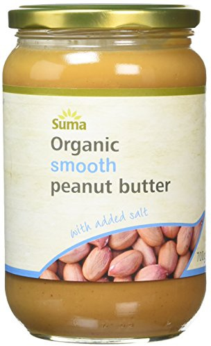 Suma Organic Smooth and Salty Peanut Butter 700 g (Pack of 6)