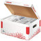 ESSELTE SPEEDBOX - f.to A4 con coperchio integrato - Bianco - 623911