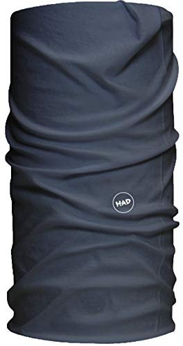 HAD Head Accessoires Solid Colours Funktionstuch, Grey, One Size