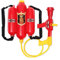 Brigamo Feuerwehr Lösch Wasserpistole, Wasserspritzpistole mit 1.5 Liter Tank Spritze