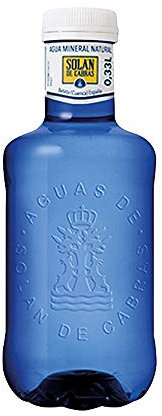 Solán de Cabras, Agua con Gas, Botella 330 ml