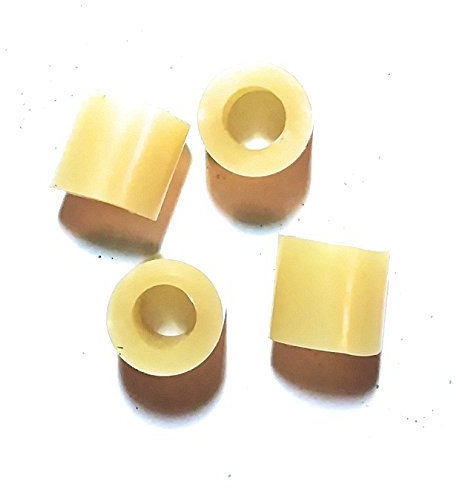 Kakesa Steel Drum Pan Mallets Replacement Tips - Lead/Tenor Amber (2 pr.)