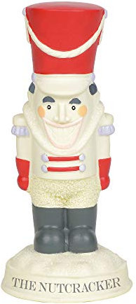 Department 56 Snowbabies Suite Nussknacker aus Porzellan, 12,7 cm Figur, 12,7 cm, Mehrfarbig