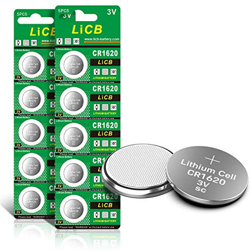LiCB CR1620 3V Lithium Battery (10PCS)