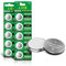 LiCB Batería de litio CR1620 de 3 V (10 unidades).