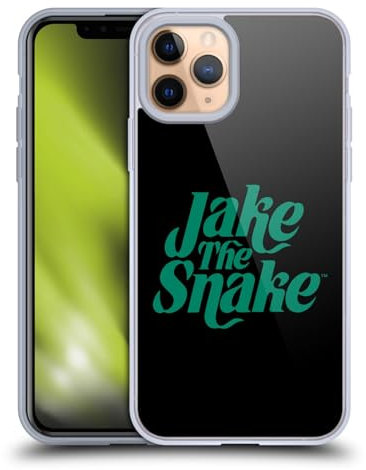 Head Case Designs Offizielle WWE Grafik Jake The Snake Roberts Soft Gel Handyhülle Hülle kompatibel mit Apple iPhone 11 Pro