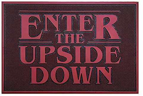 empireposter Stranger Things - Enter The Upside Down - Fußmatte Fußabtreter, 60 x 40 cm, Gummitürmatte