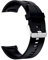 Microwear Uhrenarmband,Smart Uhrenarmbänder,Schnellverschluss,Leder oder TPU,22 mm,Verstellbare Smartwatch-Ersatzarmbänder für Männer,Frauen. (22mm, Black-silicon)