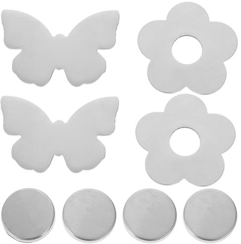 Cabilock 4Stück Tischdeckenbeschwerer Naturstein Magnet Tischdeckenbeschwerer: Extra Schwer Magnetische Beschwerer Gewichte Tischdecken für Familie Party Hochzeit Garten Picknick