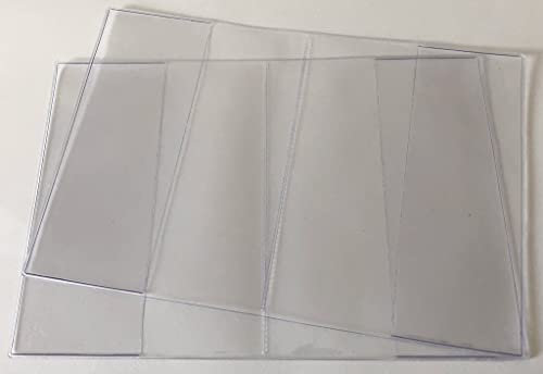 2er Set Schutzhülle für neuen Impfausweis (93mm x 130mm) Impfbuch Hülle, Umschlag