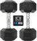 KK Hex Dumbbell Set - Dumbbell Weights For Weight Training - Hex Dumbbells Set With Rubber-Coated Heads, Stainless-Steel Core & Knurled Chrome Handle