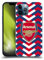 Head Case Designs Offizielle Arsenal FC Zickzack Logos Harte Rueckseiten Handyhülle Hülle Huelle kompatibel mit Apple iPhone 12 Pro Max