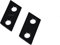 2 x reversible blades compatible with McCulloch MCS2001 / Eco ES1600 shredder, garden shredder