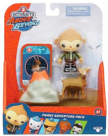Octonauts Above and Beyond Paani Adventure Pack 7 cm Spielfiguren-Spielset mit Zubehör