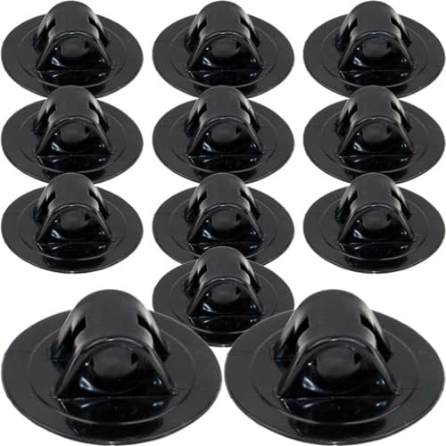 BESPORTBLE 12st Motor Befestigungs Halterung Motorhalterungen Halterung Für Motorhalterung Kanu Motor Halterung Unterstützung Für Bootsmotoren Motor Stehen Kanumotor PVC Kajak Schlauchboot