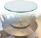 WORDFUN Superficie De Mesa Redonda Trasnparente, Cristales para Mesas Redondo, 60cm 65cm 68cm 70cm, Tapas De Mesa De Vidrio De Bricolaje, Forma Circular Vidrio, Gran Capacidad De Carga