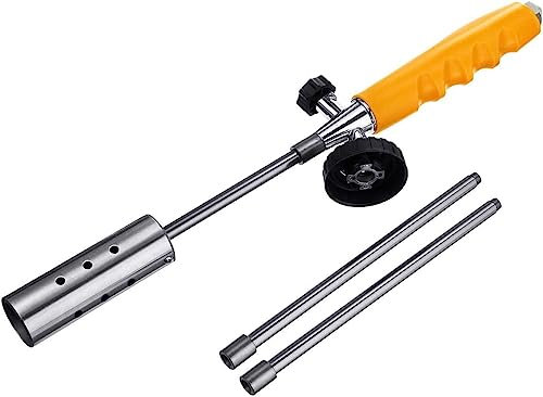 30 Inch Weed Killer Grass Shrub Garden Kill Burner Fire Kit Handle Butane Gas Torch Tools Kit