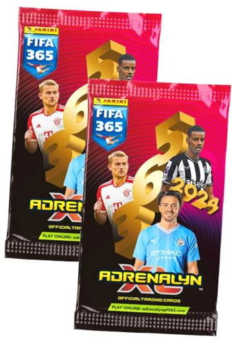 Panini Fifa 365 Karten 2024 - Trading Cards - Sammelkarten - Auswahl (2 Booster)