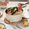 Hot Pot Pentola elettrica da 2 Lati, 3,5 l, 1000 W, Tre regolazioni di Potenza, Antiaderente, Multifunzionale, pentola Veloce per arrosti, Ramen, fonduta