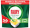 Fairy Original Tablettes Lave-vaisselle All In One, Citron, 56 Capsules, Efficaces Même Sur La Graisse Incrustée, Protège le Verre Et L'Argent