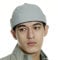 UNDERCONTROL Bunte, krempenlose Matrosen-Fischermütze aus Leon-Nylon, wasserabweisend, Supplex, LSF 40, Totenkopf, Docker, Taktische Beanie-Mütze mit Schnalle (grau)