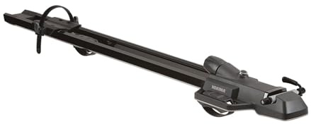 Yakima HighSpeed Premium Rooftop Fork Bike Mount with TorqueRight Knob, T Slot Crossbars, and Carry Quick Release for Sports and Outdoor Use, Black