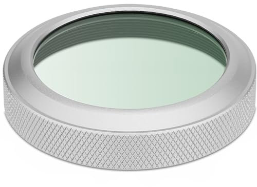 Haoge Kameralinsenschutzfilter für Fujifilm X100VI Fuji X100V Kamerazubehör Multi Wasserdicht Nano Beschichtetes HD Optisches Glas mit integriertem Adapterring Silber LUV-XVIS