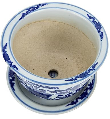 OFFSCH Macetas De Estilo Simple para Balcón Jardín Decoración De Plantas Verdes Maceta para Suculentas para Plantas De Interior