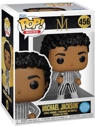 Funko Pop! Rocks: Michael Jackson - Rock with You - Pailleté - Figurine en Vinyle à Collectionner - Idée de Cadeau - Produits Officiels - Music Fans