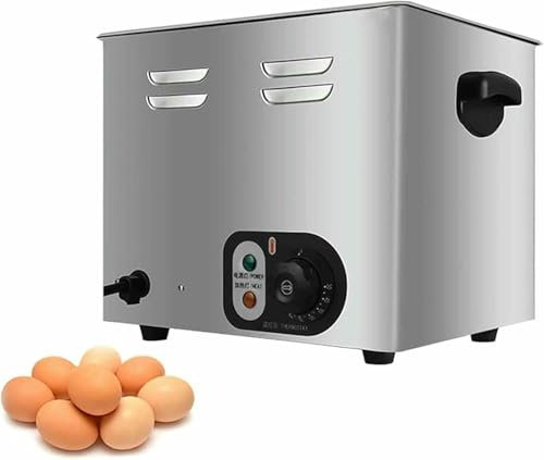 LASDERTV Commercial 60pcs Large Capacity Egg Boiler,Hot Spring Egg Cooker,75 Degree Constant Temperature Egg Steamer,with Timer,for Rapid Soft,Medium,Poached,Hard Boiled Eggs (B+net)