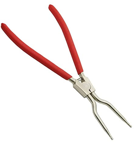 POPETPOP lavadora herramientas resorte de lavadora lavar pequeño primavera extensor herramienta de expansión de resorte de bañera herramienta de expansión de resorte de arandela Metal rojo