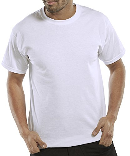 CLICK HEAVY WEIGHT TEE SHIRT WHITE XL